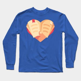 Book Heart Long Sleeve T-Shirt